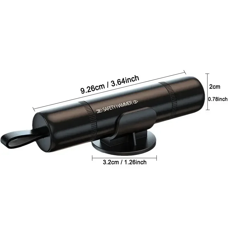 2025 New Portable Seat Safety Hammer Auto Glass Car Window Breaker Life Saving Escape Rescue Tool Seat Belt Cutter Hammer