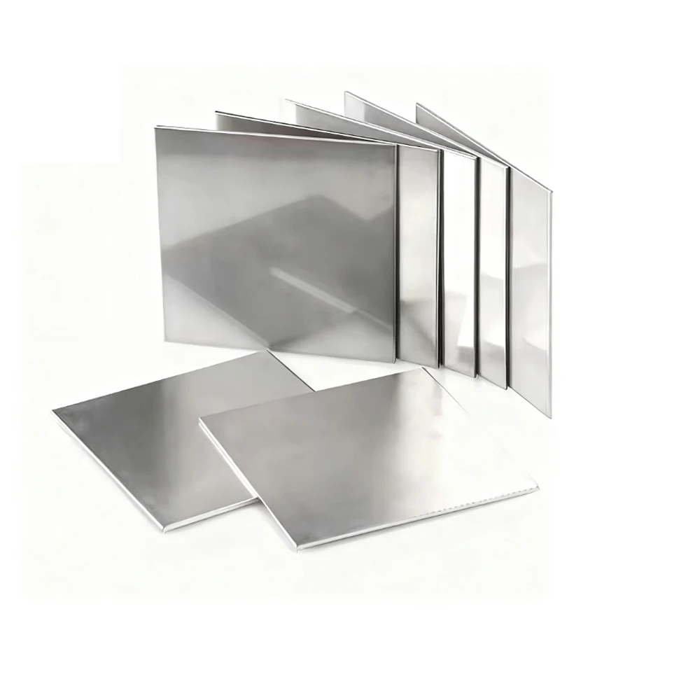 

304 Stainless Steel Square Pate 100x100mm Flat Brushed Metal Polished Plate Thickness 0.01-0.05mm 0.1/0.15/0.2/0.25/0.3-2.5mm