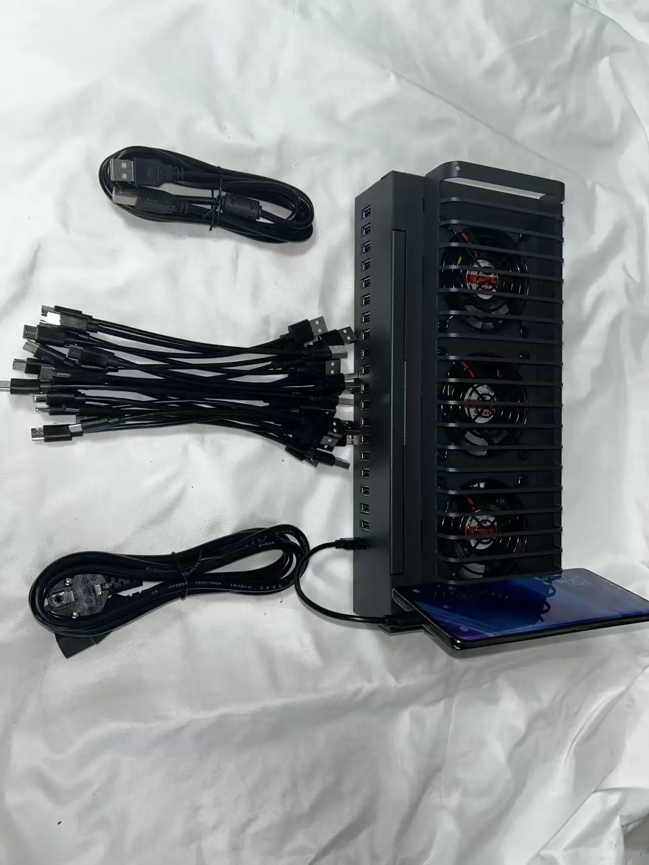 USB Ports Box Phone Farm USB Hub Android Control Box Batch Synchronization Smart Control Unified Management