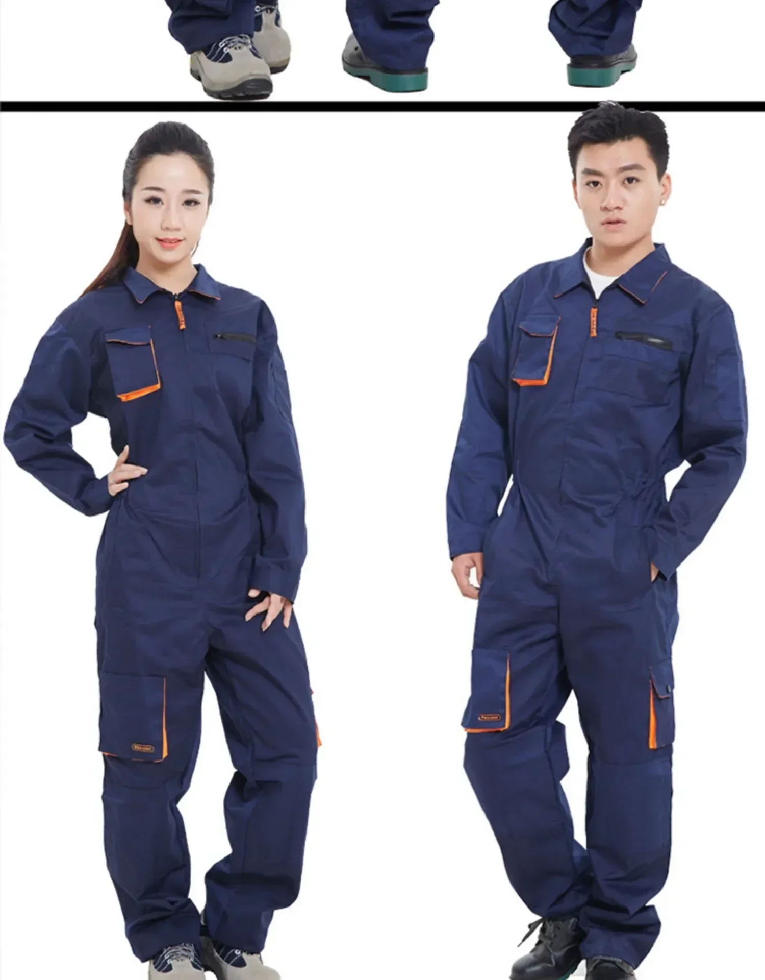 Coverall Safety Men Uniforms Overalls Clothing Wear Suit Jumpsuit Working Man Men's Welding