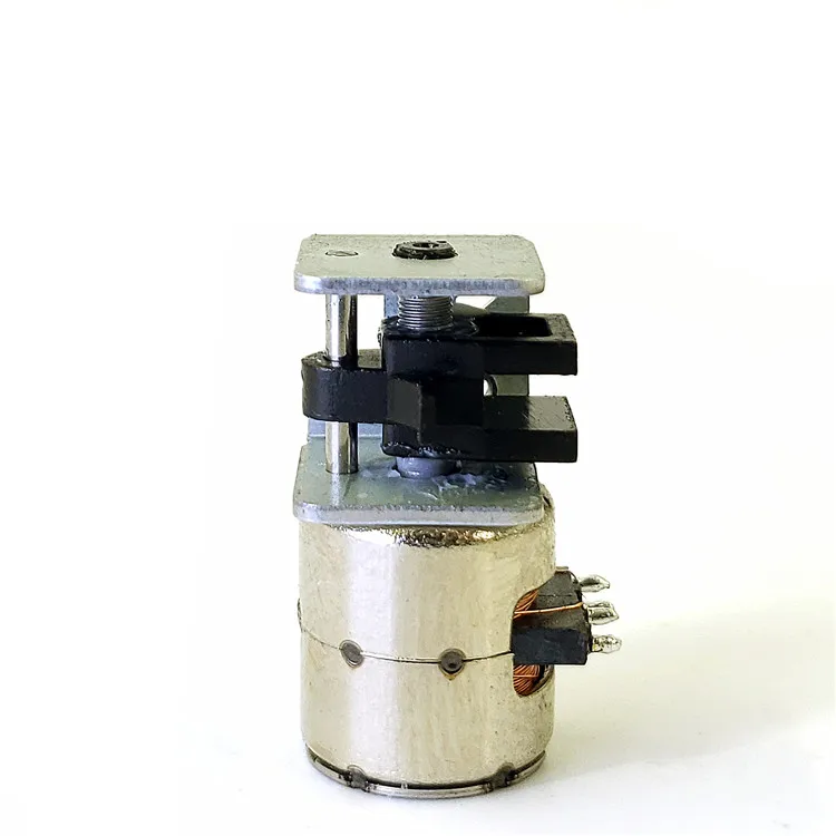 DC 3V-5V Mini Tiny 8mm Micro Stepper Motor  2-Phase 4-Wire with Lead Screw & Slide Table for Camera Lens Adjustment