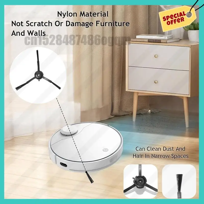 -ABJZ Conjunto de acessórios para Tapo RV30 Max Plus/Tapo RV30 Max/Tapo RV30 Max /RV20 Max Plus/RV20 Max Peças para aspirador de pó