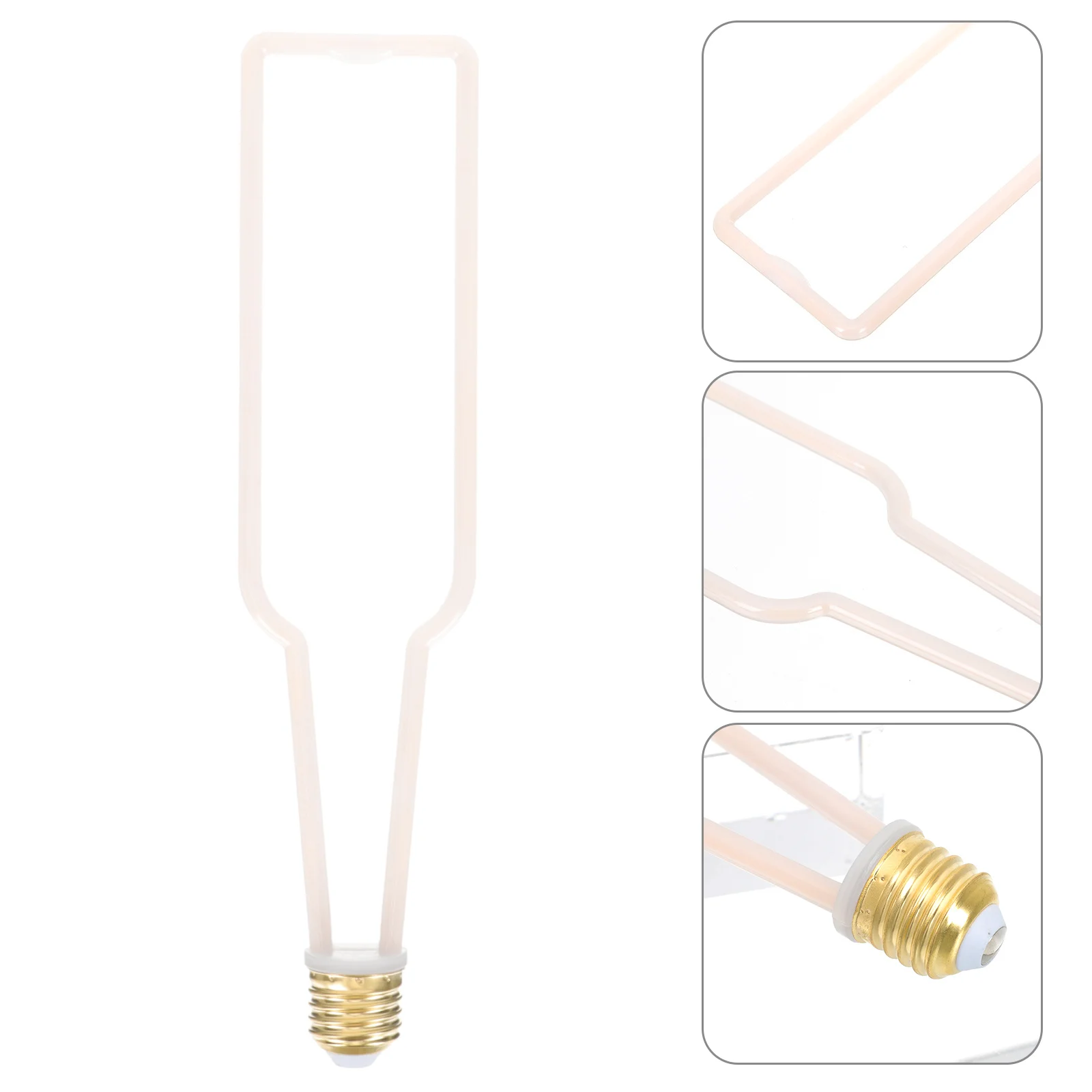 Lampadina retrò E27 2700K Lampadina a LED bianca calda Design lineare creativo Alta Cri per la casa Hotel Ristorante Decorativo