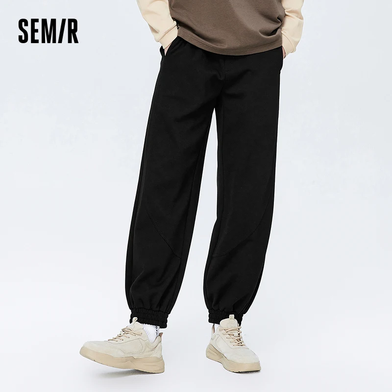 Semir Men Pants Casual Pants Autumn Fashion Comefortable Elastic Simple Design Loose Casual Sports Jogging Trousers for Men