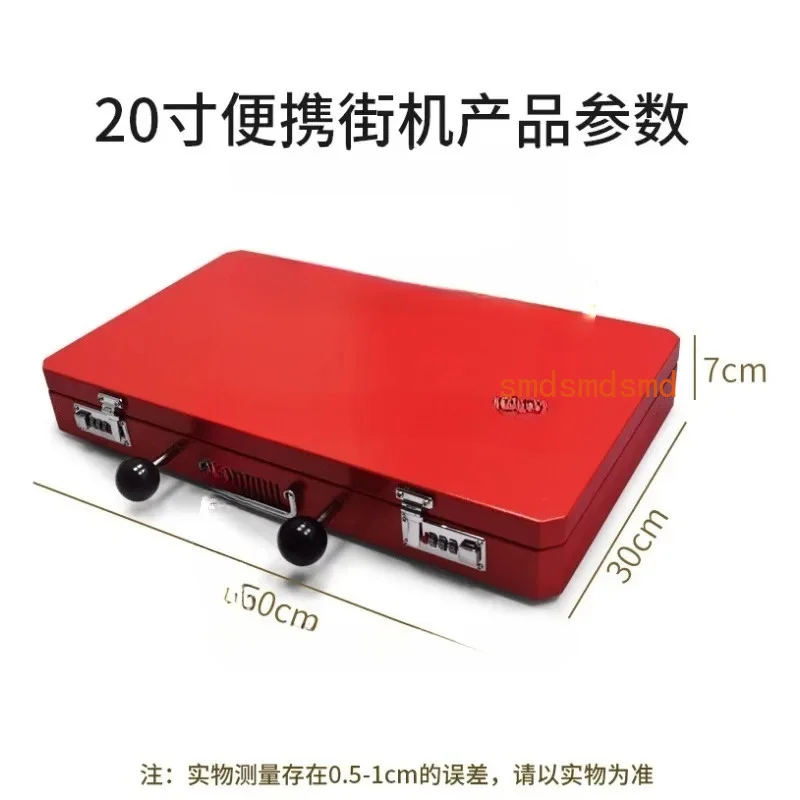 20 Inch Arcade Cabinet  Box H3 S812 23000 Games Machine Double Joystick Button with Coin Slooter Arcade Console