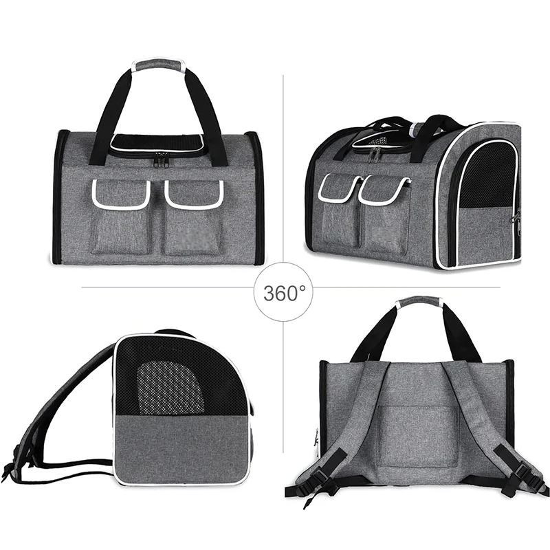 

Stylish and Lightweight Dog Bag New Portable Cat Bag Convenient Pet Outing Bag Multifunctional Large-capacity Backpack