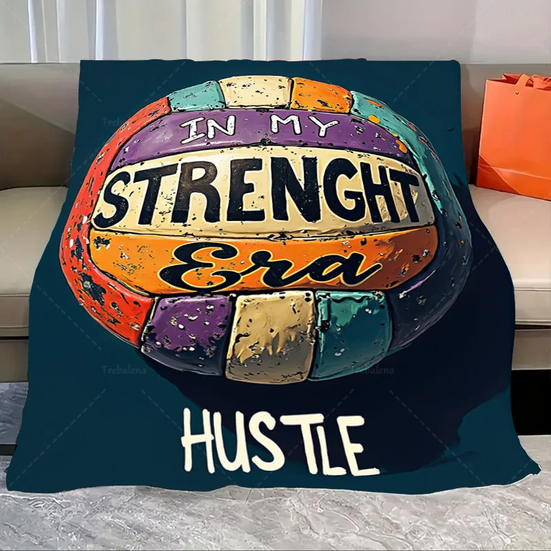 1 قطعة بطانية الفانيلا "حياة "في عصر القوة الخاص بي الزحام" رمي بطانية لديكور غرفة المعيشة المريحة"