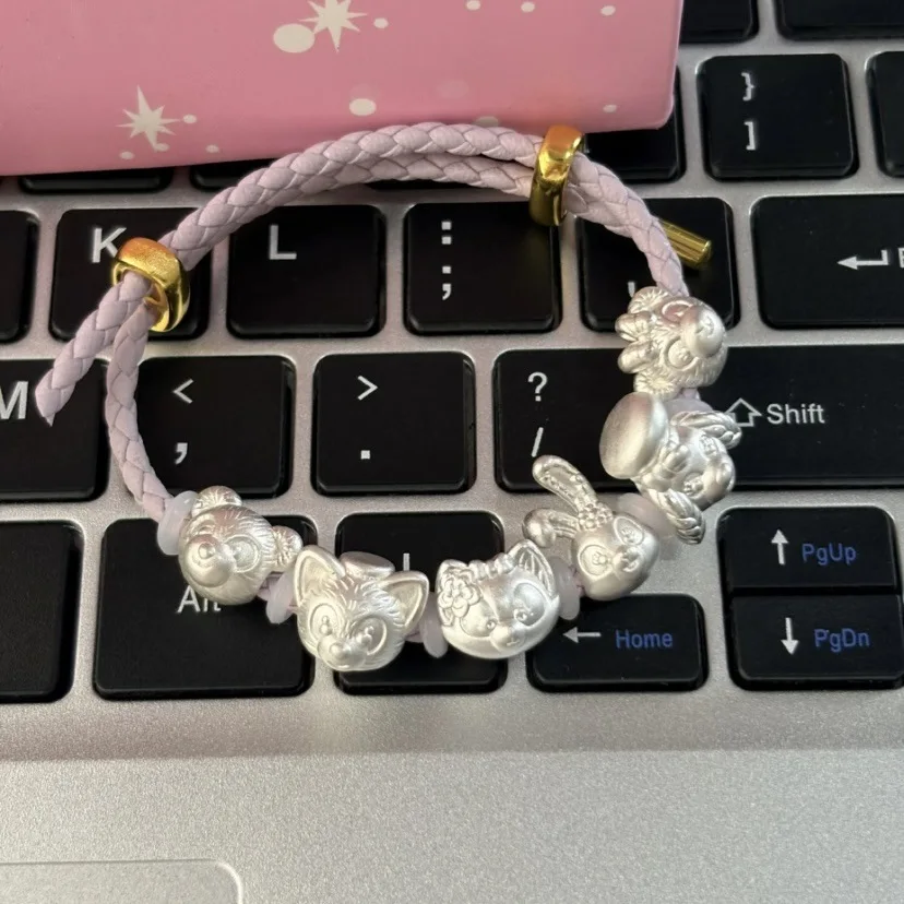 

Изысканный модный браслет Duffy and Friends: StellaLou, LinaBell, ShellieMay. Милый мультяшный регулируемый браслет. Стильные украшения.