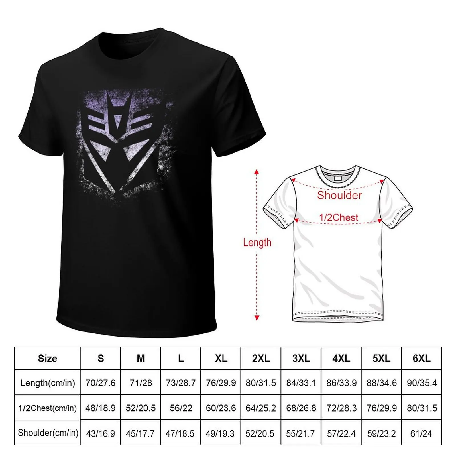 DECEPTICONS T-Shirt anime clothes graphics t shirts for men pack