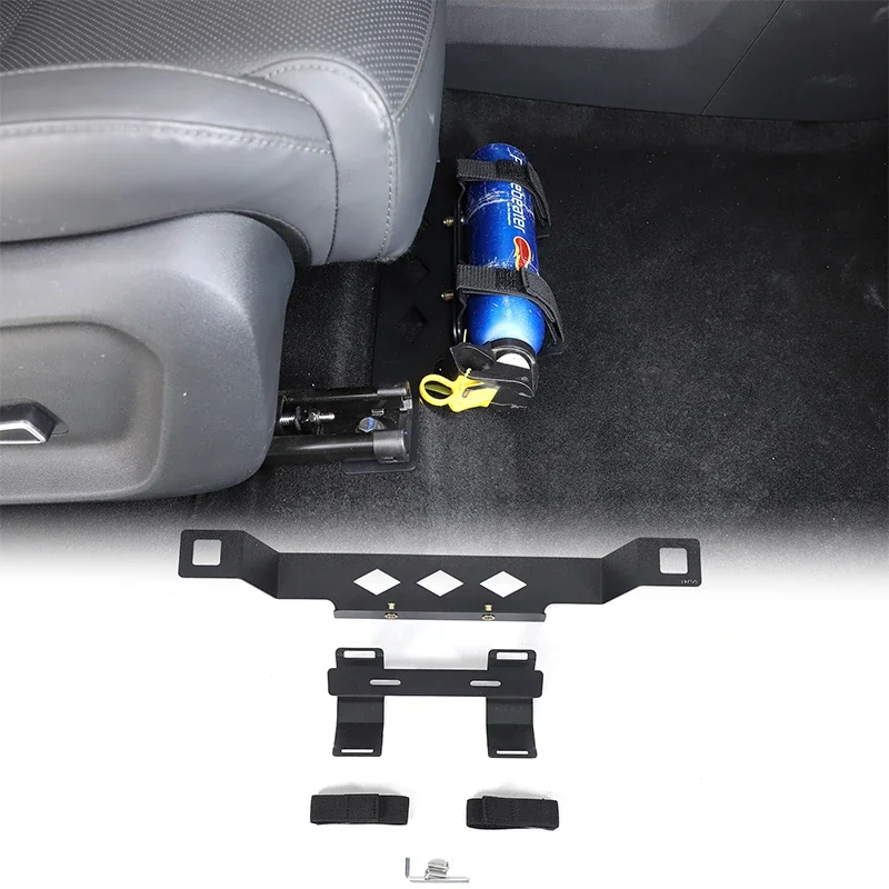 

For CHANGAN Deepal G318 2024-2025+ Carbon Steel Black Car Co-Driving Seat Extinguisher Bracket Car Interior Accessories