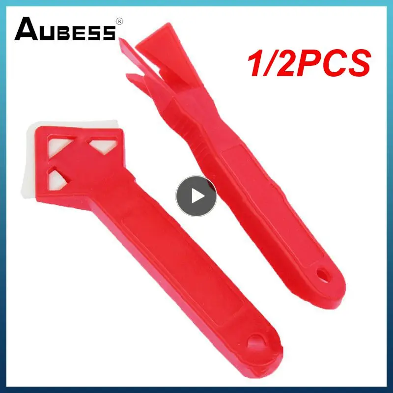 

1/2PCS In1 Glass Glue Angle Scraper Caulking Silicone Tool Shovel Binder Rubber Shovel Gereedschap Remover Angle Seam Spatula