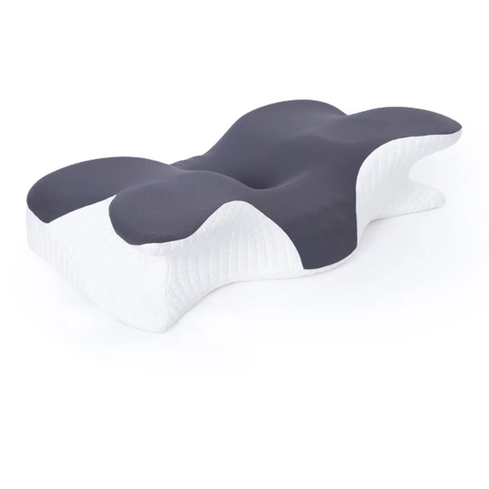 Sleep Cervical Vertebra Pillow Ergonomic Slow Rebound Memory Foam Pillow Neck Protection Sleep Cervical Orthopedic Neck Pillow