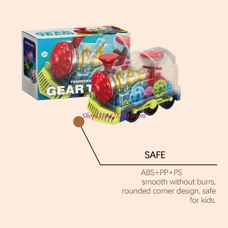  Creative Mechanical Gear Train Toy For Kids Learning And Entertainment