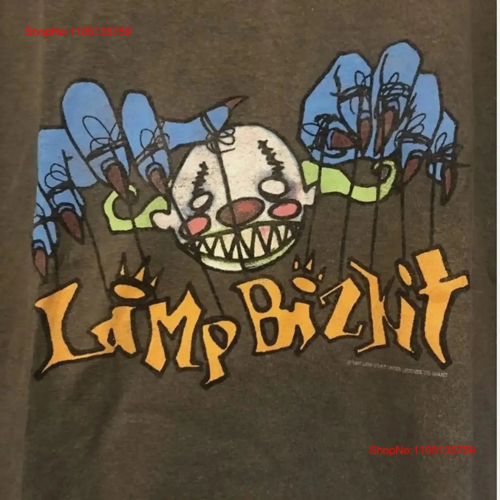 

HOT NEW Rare Limp Bizkit Band Cotton T Shirt Concert Full S to 5XL vintage Washed designer clothes graphic fashion Slightly