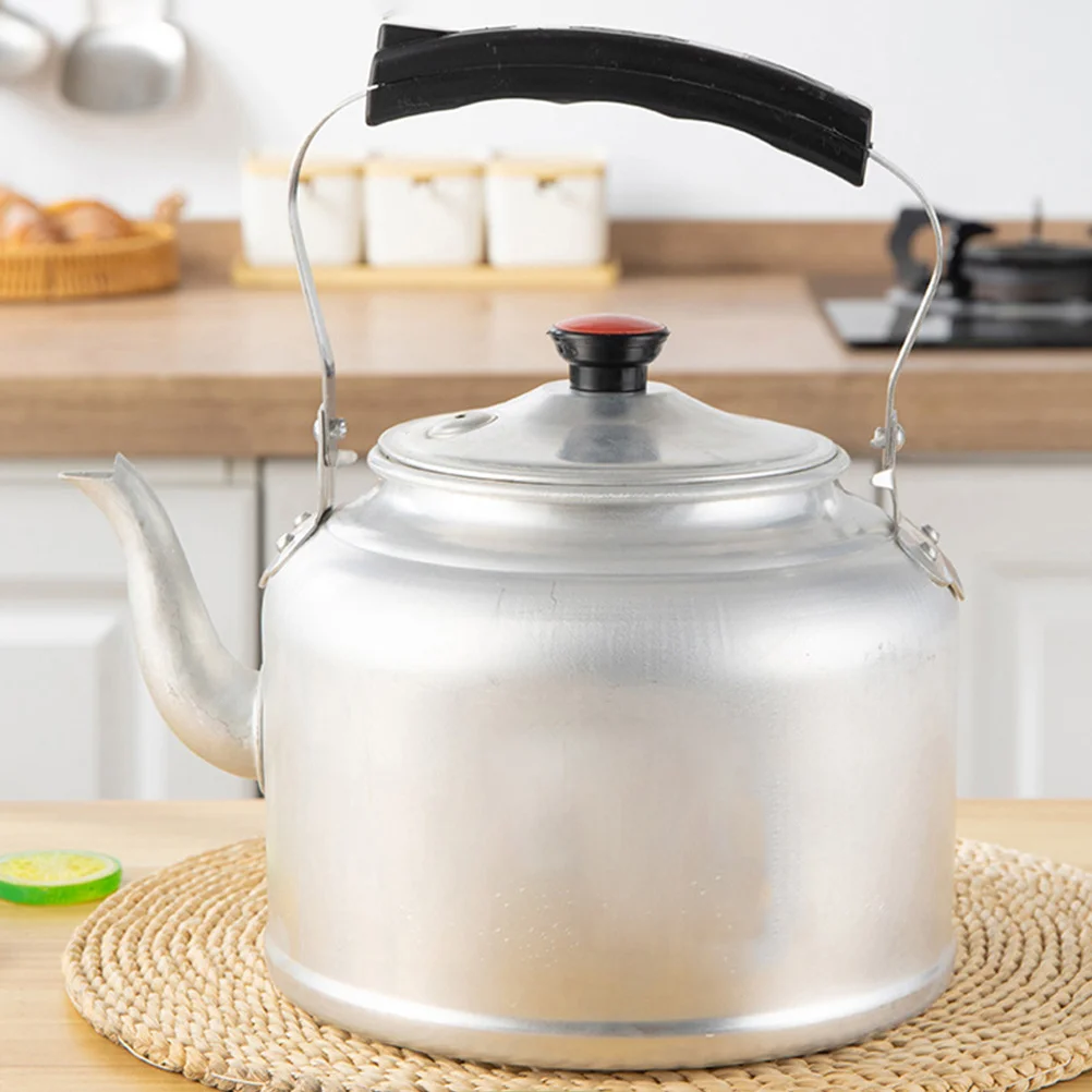 

Thickened Aluminum Kettle Stovetop Hot Water Pot Boiling Kettle 5L Household Kitchen Water Pot Whistling Teapot