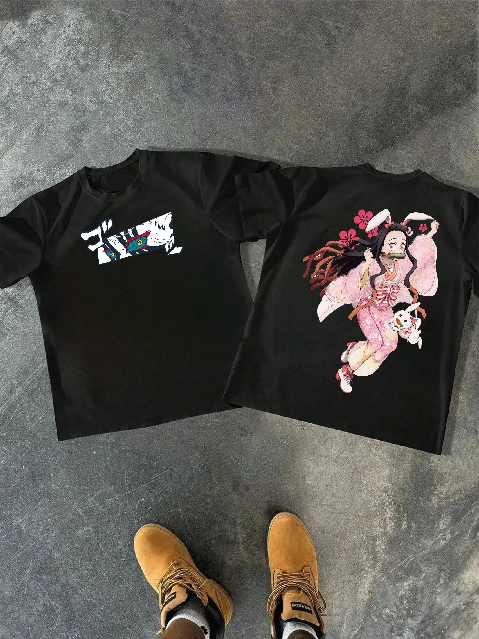 

Demon Slayer Anime Print Graphic T-shirt Men Women Short Sleeve Tee Casual Summer Streetwear Fashion 2025 Y2k Clothes Tops ​