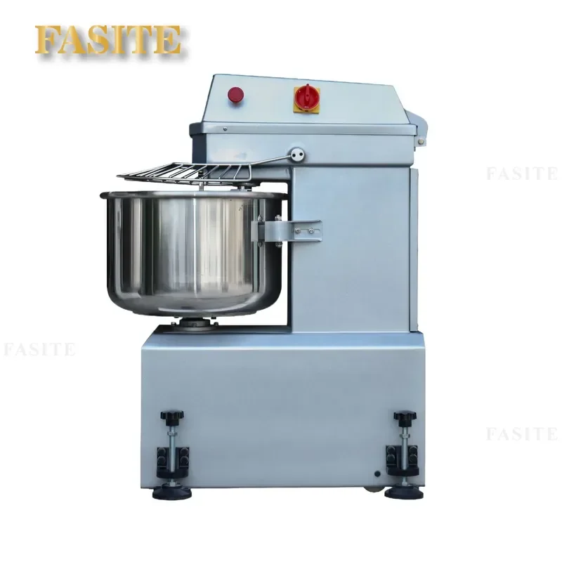 For Commercial Automatic Dough Mixing Machine Two Speed Double Action Spiral Stainless Steel Kneader for Bread Pizza High