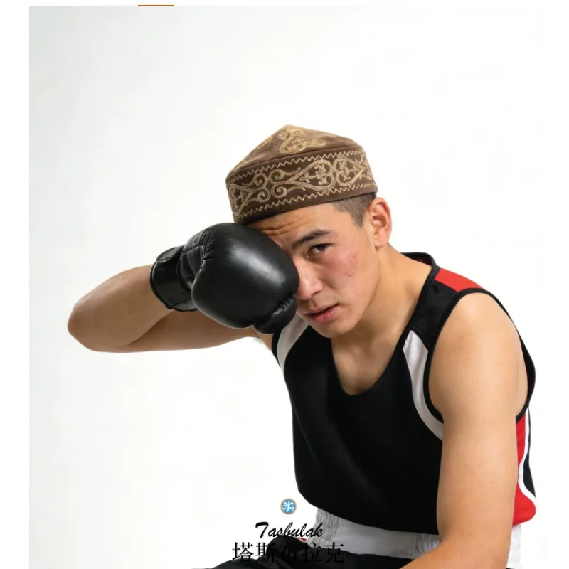 

Male Kazakhstan Imported Embroidered Hat Ethnic Chinese Xinjiang
