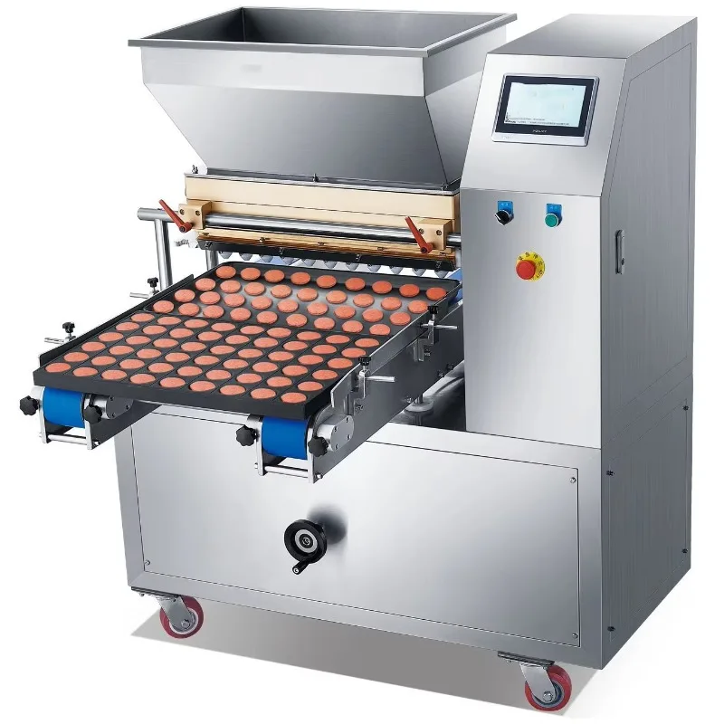 Automatic Industrial Manual Depositor Chocolate Chip Cookie Biscuit Make Machine for Small Business