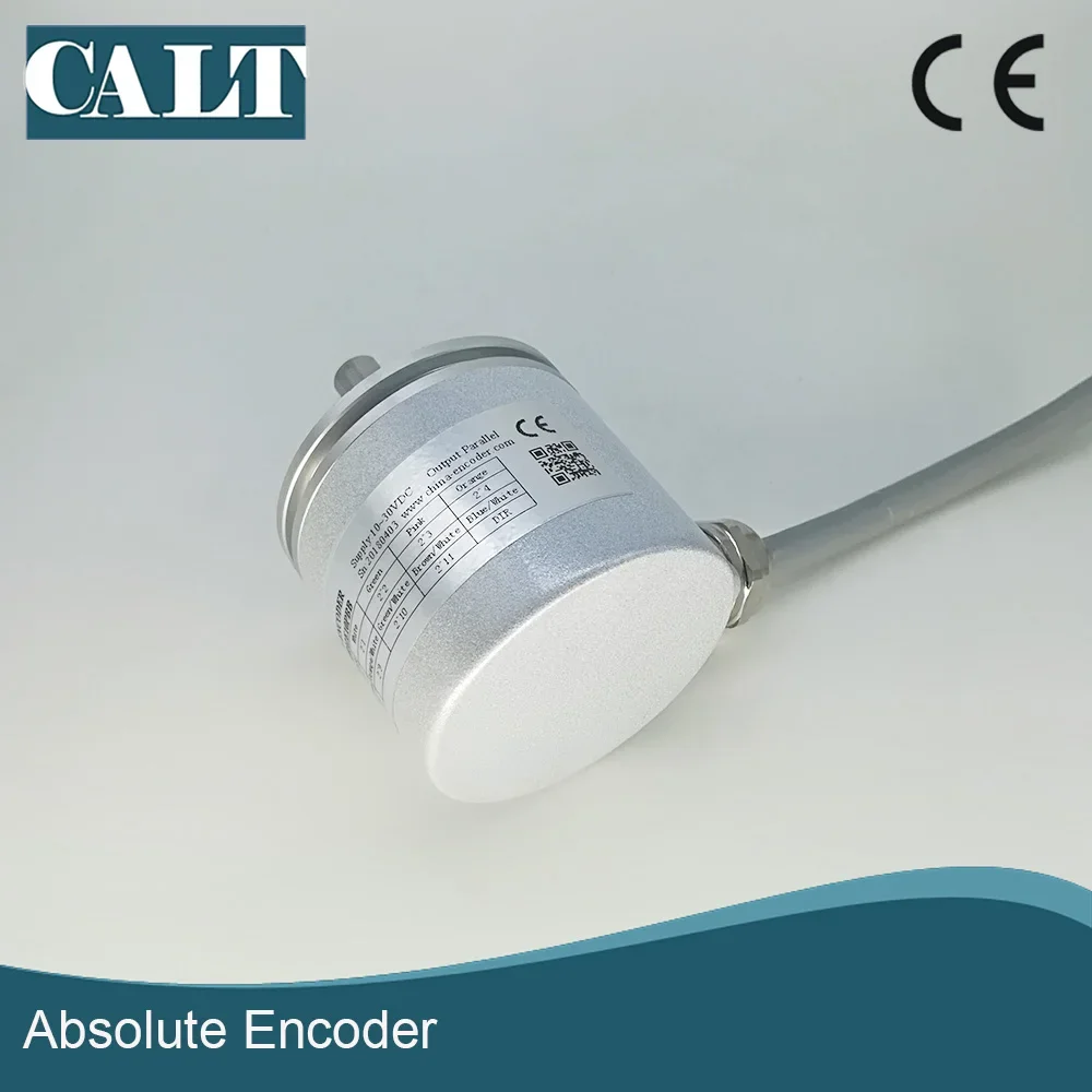 TERSEDIA Encoder Rotary Absolut Multi-turn 6mm Shaft CANOPEN 2.0 Output CAX60S1212E6COB