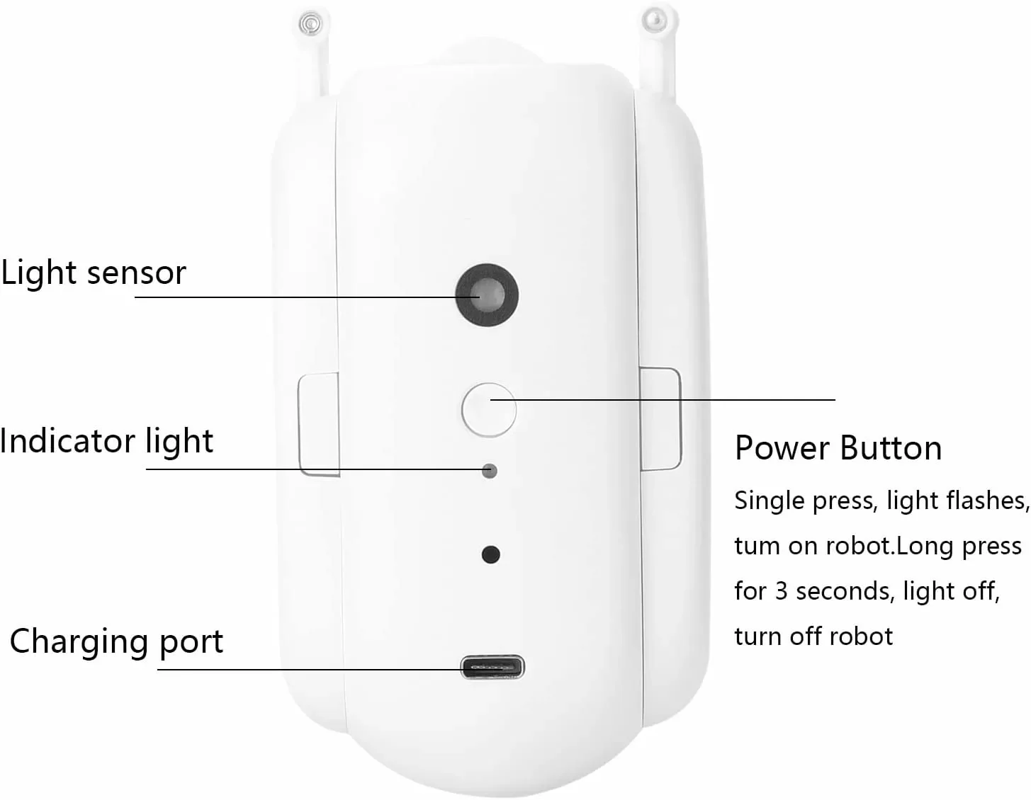 TUYA Bluetooth smart curtain robot with temperature and photometric sensor opens curtains in multiple ways