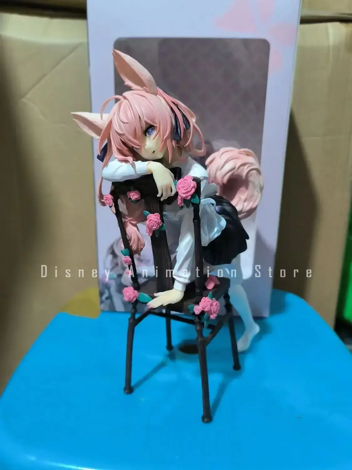 In Stock 20CM Rabbit Flova 1/7 Sexy Cute Cat Girl PVC Anime Action Figure Toy Adults Collection Model Doll Gifts Ornaments Hobby