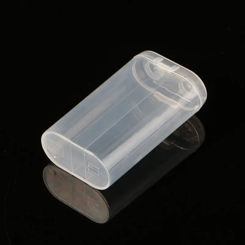 5 Pieces Plastic 18650 Battery Storage Box for Case 2 Slot Way DIY Batteries Clip Holder Container For 18650 Battery Cas