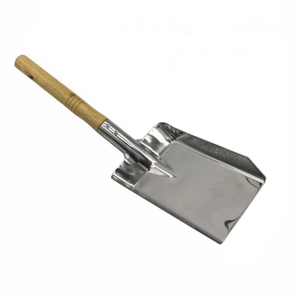Effective Grime Removal Shovel Shovel Stainless Shovel Silver Chimney Shovel Easy Scrape Design Hearth Cleaning