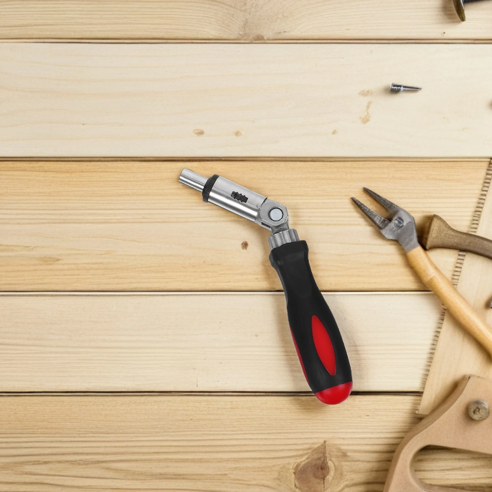 متعددة الوظائف مفك بسقاطة 0-180 درجة قابل للتعديل 1/4 بوصة عرافة عرقوب مقبض مريح للمساحات الضيقة لتقوم بها بنفسك إصلاح