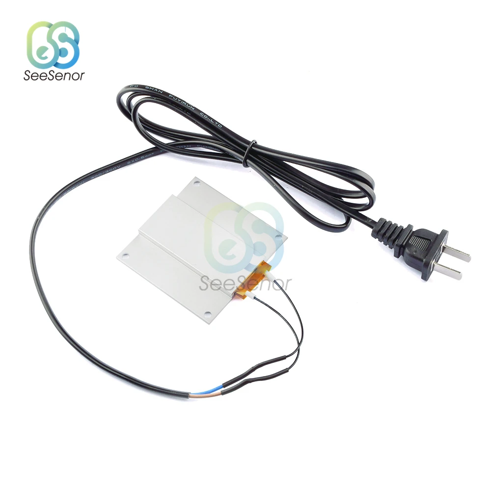 Rimozione lampada a LED 70*70mm BGA demolizione Chip saldatura stazione di saldatura termostato in alluminio piastra riscaldante 220V 300W 260 gradi