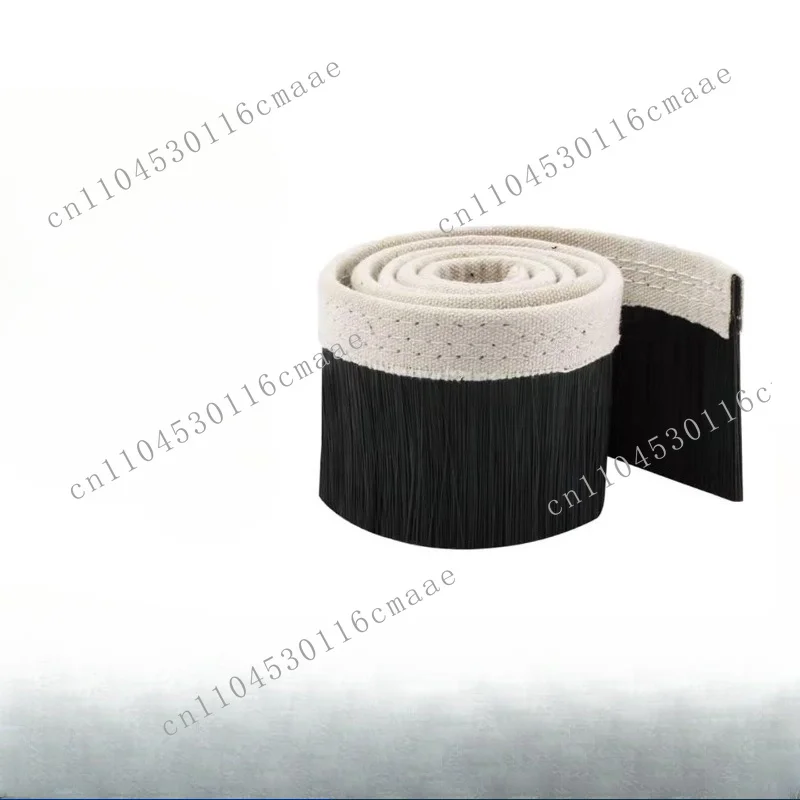 Industrial viscose canvas brush dust cover dust removal waterproof brush woodworking engraving machine vacuum cover