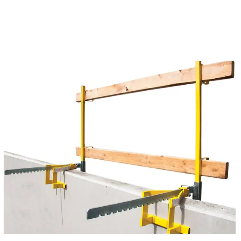 Industrial steel guardrail temporary clamp guardrail railing handrail fence roof edge fall protection system