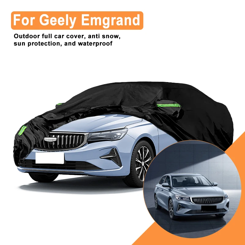 

Full Car Cover for Geely Emgrand Outdoor Use - Waterproof Snowproof Sunshade, Winter & Summer Auto Protection Accessories