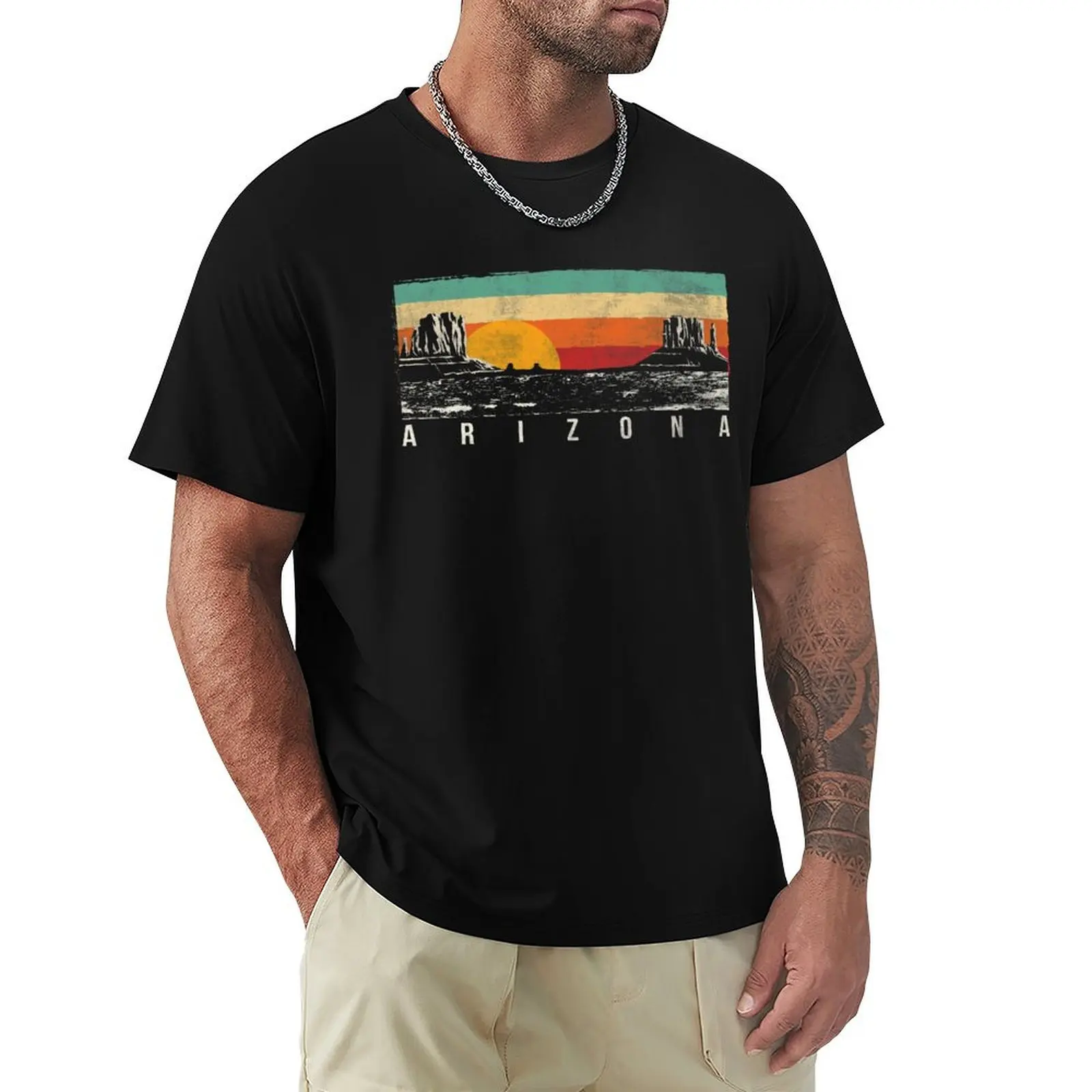 Vintage Arizona T-Shirt t shirt man luxury T-Shirt