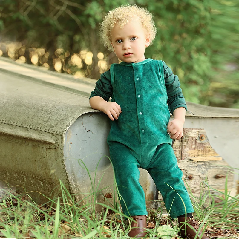 مجموعة ملابس أطفال بطبقات مخططة من AA-Velour فستان بناتي متطابق للأخوة للأولاد رومبير للأطفال برقبة على شكل حرف V متطابق للعائلة