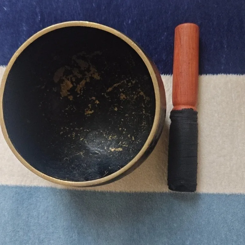 Singing Bowl Leather Stick Handmade Portable Wooden Knock Stick Meditation Sound Healing Bowls Sticks Instruments Accessories