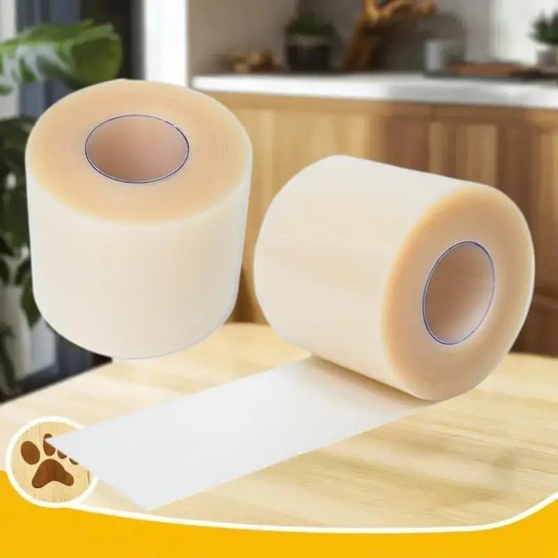 لفة ضمادة الغروانية المائية؛ تزيين رفيع للغاية مقاوم للماء للعناية بالجروح الاستثنائية؛ شريط ندبة ذاتي اللصق #1