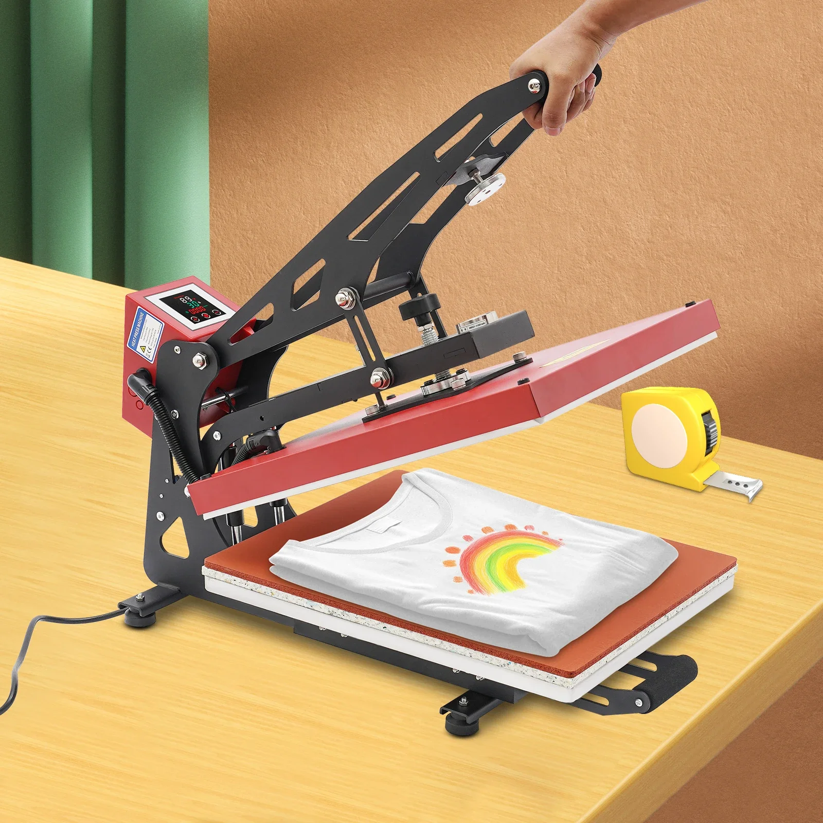 Prasa termotransferowa 40*50cm z regulacją ciśnienia, ekran dotykowy LCD, do koszulek.