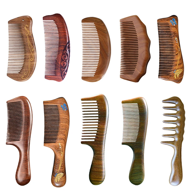 

16-й стиль, деревянная расческа, меридиан, натуральное дерево, расческа с длинной ручкой, многофункциональная вставка, массажные расчески для зубов