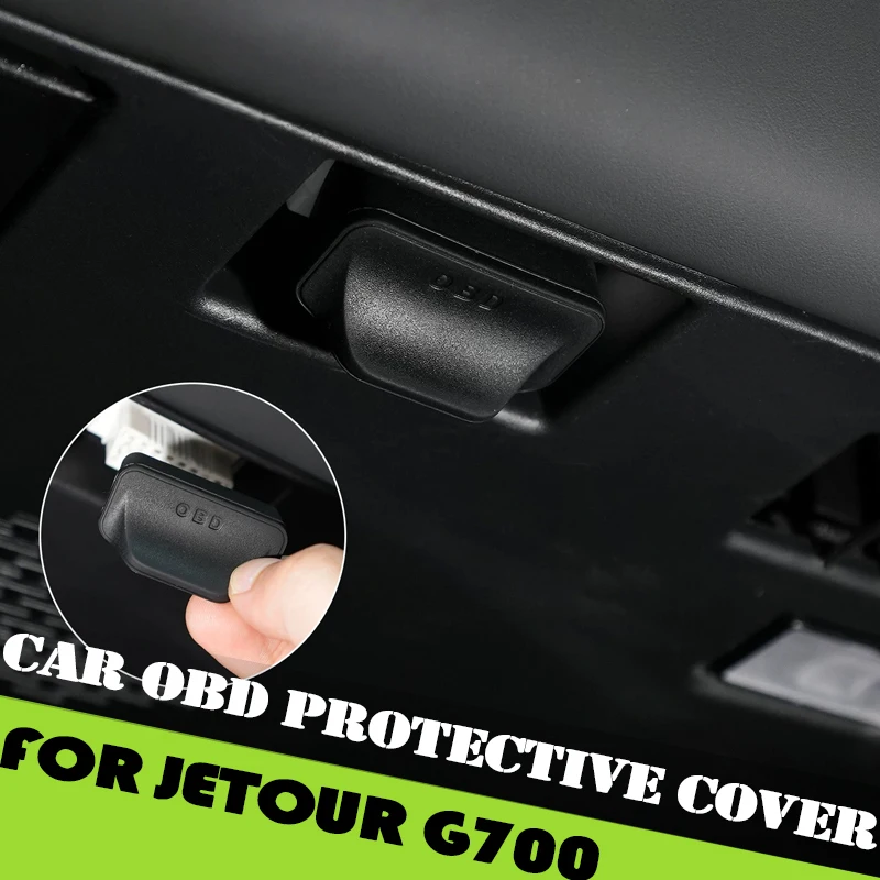 Car OBD Protective Cover Fit for JETOUR G700 2025 2026 Modified Car Computer Diagnosis Dust Cover Interior Accessories