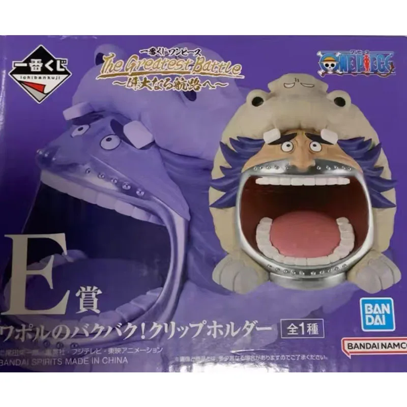 Bandai Original Banpresto Wapol The Grand Line 80mmAnime figuras de acción juguetes para niños regalo de Navidad adornos de modelos coleccionables