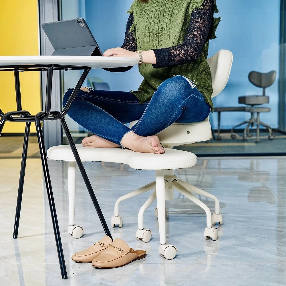 

Ergonomic Cross-Legged Lazy Computer Chair New Release Monkey Stool with Handrail for Squatting Yoga Meditation