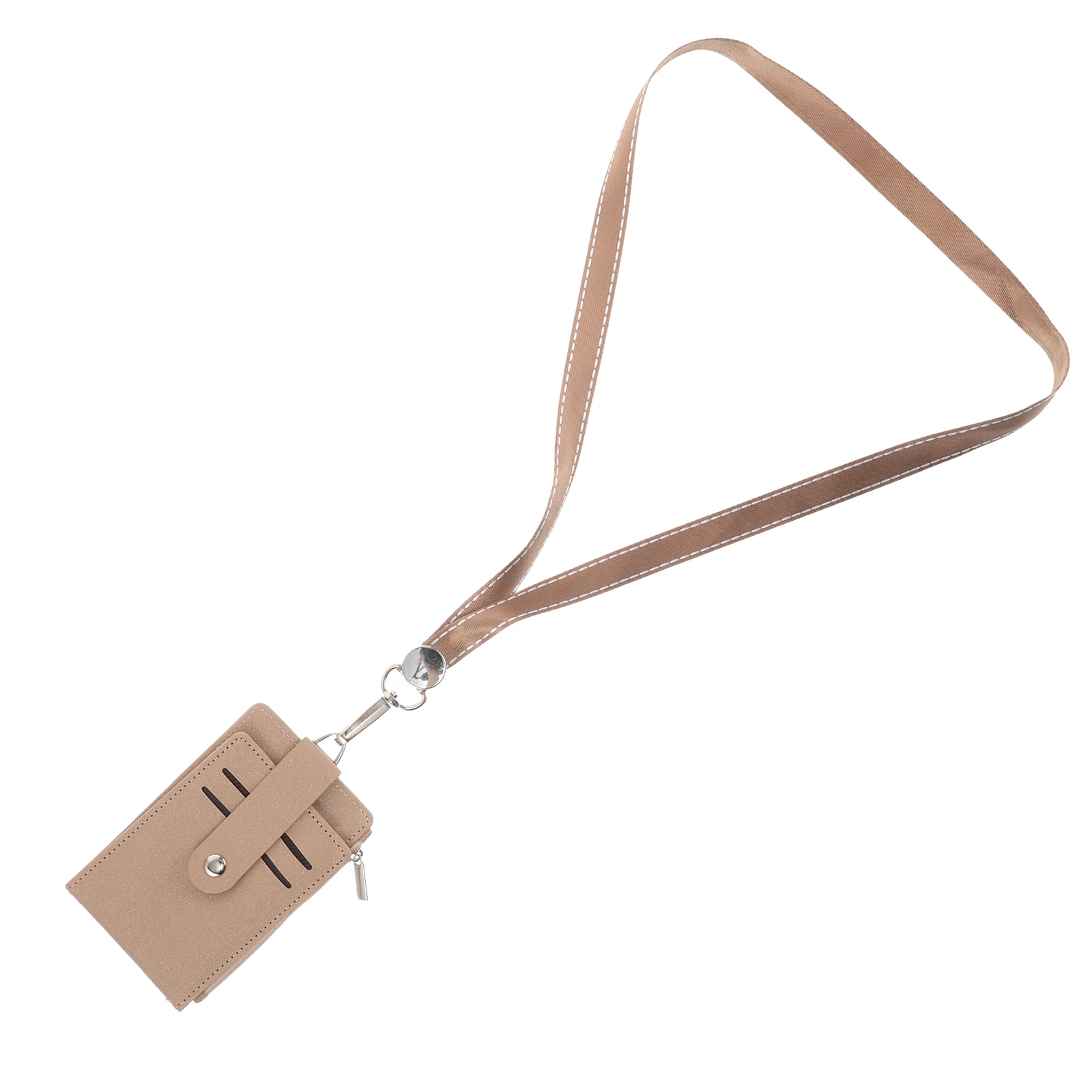 

ID Card Holder Plastic PU Protector Vertical Credentials Case Cover Lanyard Badge Holders Sleeve Waterproof