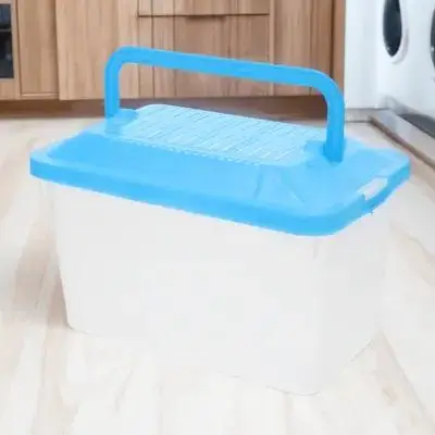 حامل خزان حوض السمك البلاستيكي المستدير الكبير لتزيين الأسماك، ملحقات الحيوانات الأليفة الداخلية #6