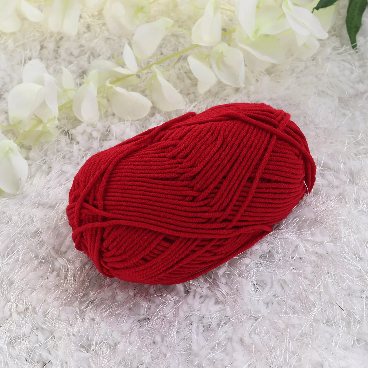 

Milk Cotton Yarn Crochet Chunky for Hand Knitting Thread Bulky Thick Crocheting