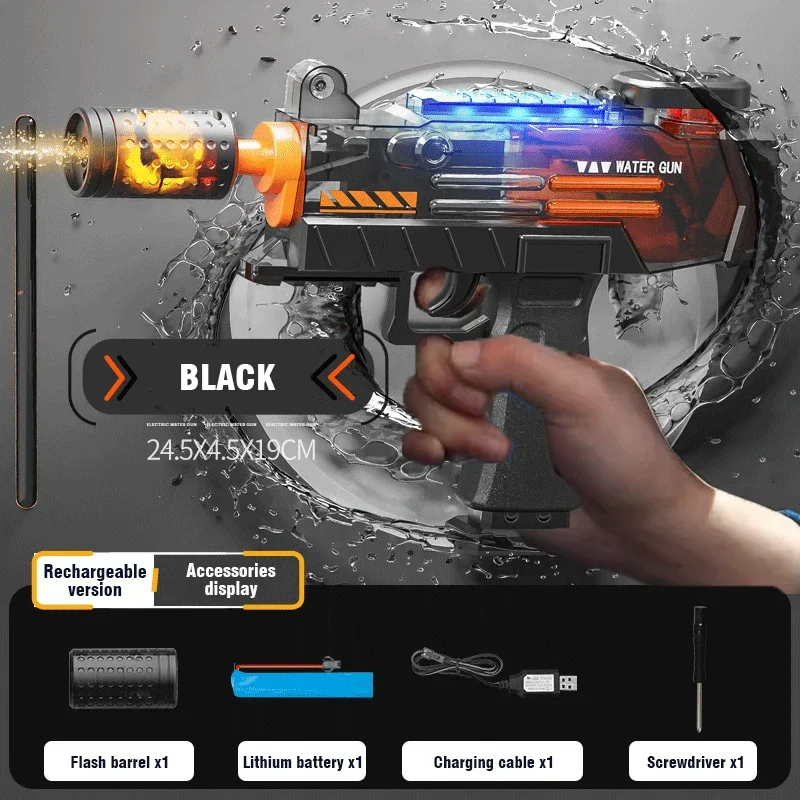 

Electric Water Guns for Kids Adults Powerful Squirt Automatic Water Blasters Summer Games Outdoor Beach Toy for Kids Gift