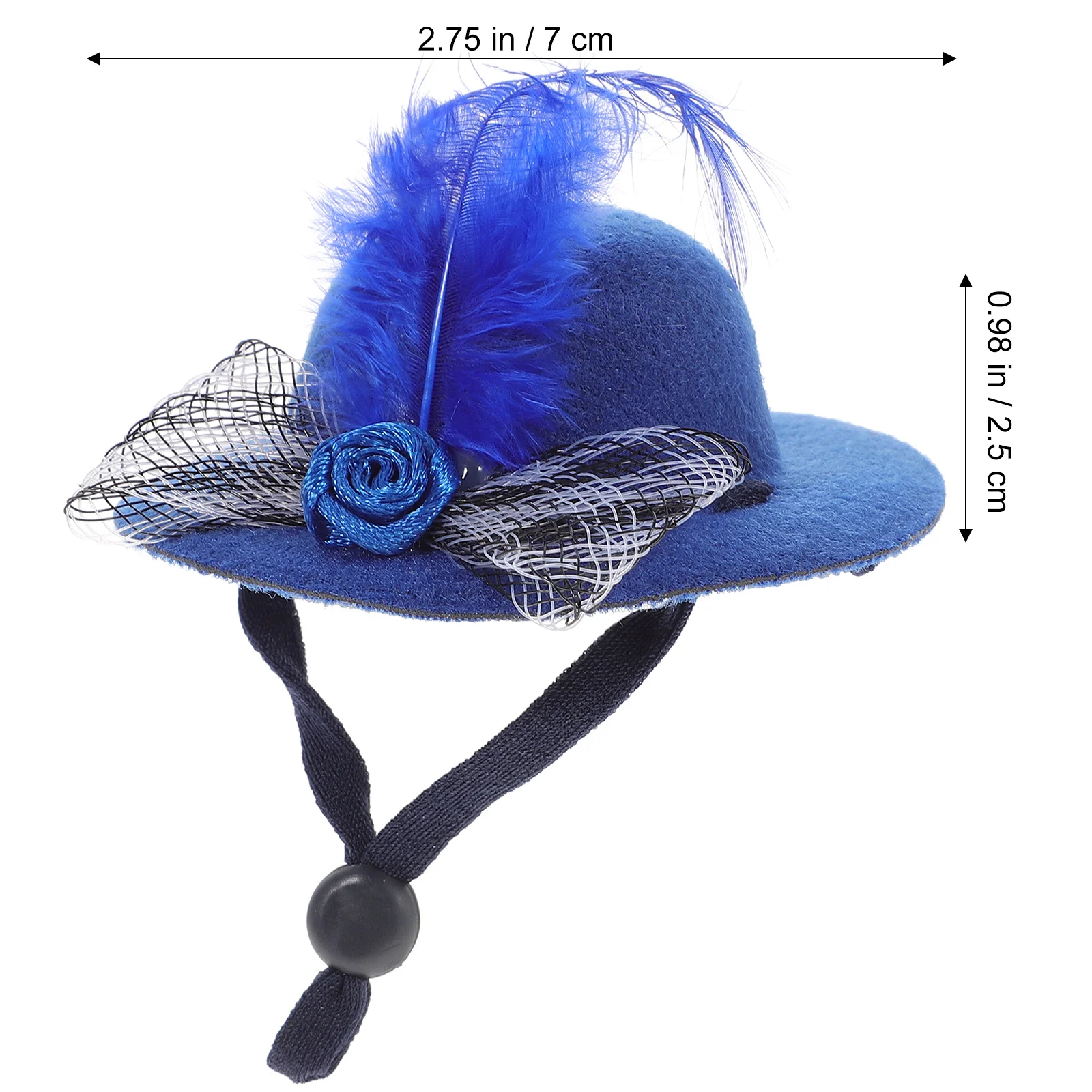 6Pcs Miniature Tiny Hats Collection Small Craft Hats for DIY Projects Adorable Party Favors and Handmade Creations