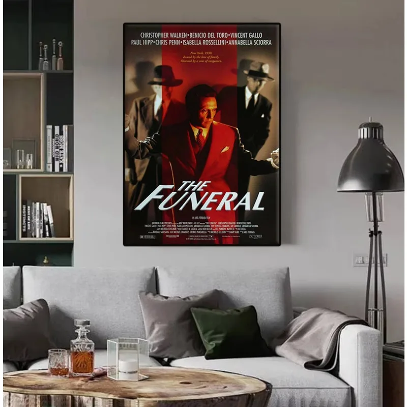 Classic Gangster Movies Poster GoodFellas/The Killer/Black Mass/Nikita/The Funeral Canvas Painting Wall Art for Room Home Decor