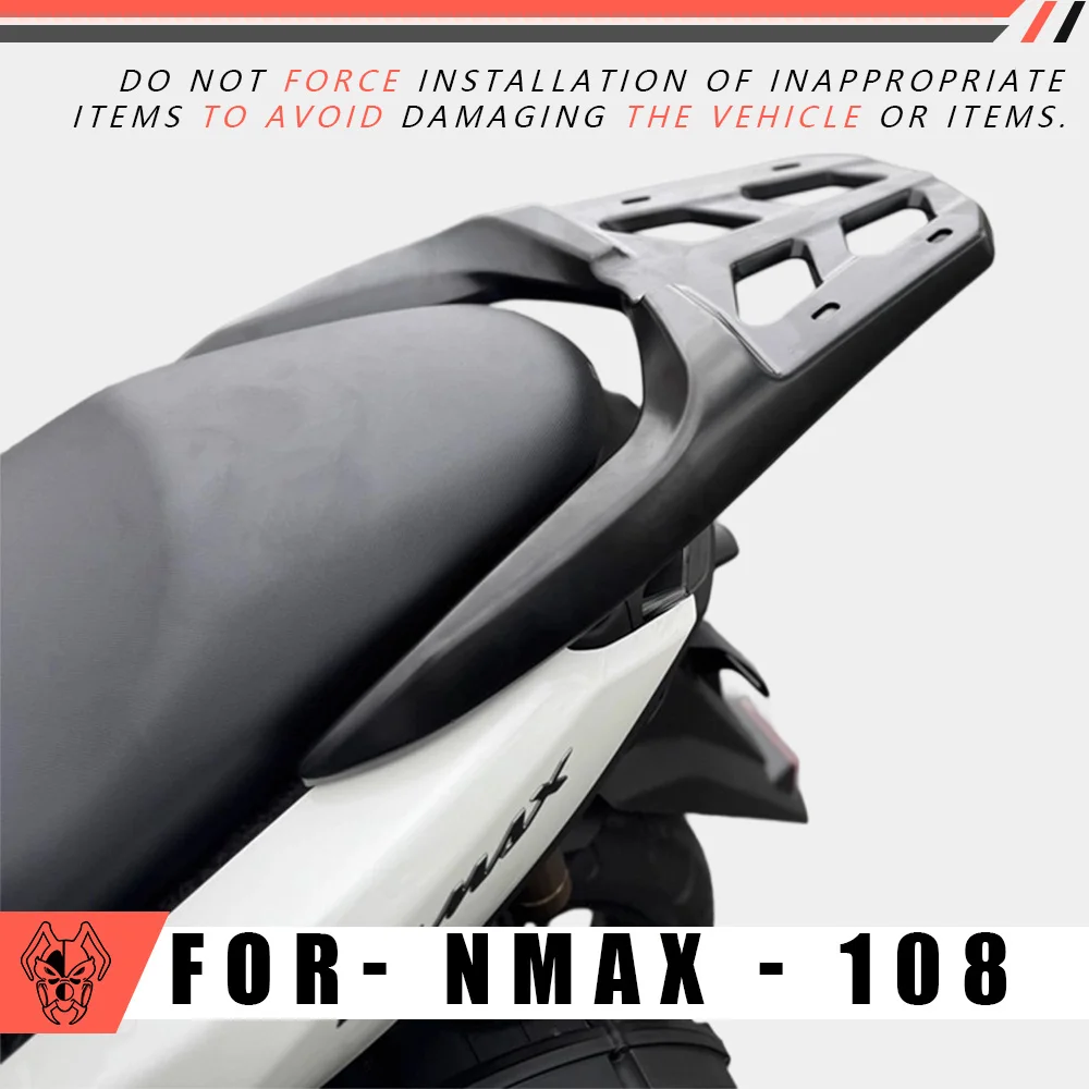 

For YAMAHA NMAX 2025 Motorcycle Rear Luggage Rack Strong Support Tail Storage Cargo Carrier Bracket
