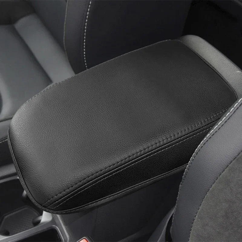 Für VW Volkswagen Tiguan MK2 2017~2019 2020 Auto-Armlehnenbox-Abdeckung Staubdicht Verschleißschutz Direktmontage Zubehör